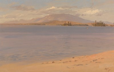 Mount Katahdin from Lake Millinocket by Frederic Edwin Church